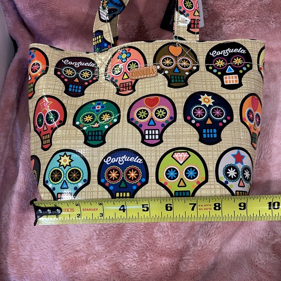 Consuela Sugar Skull tote / mini bag … NWT - Picture 11 of 16